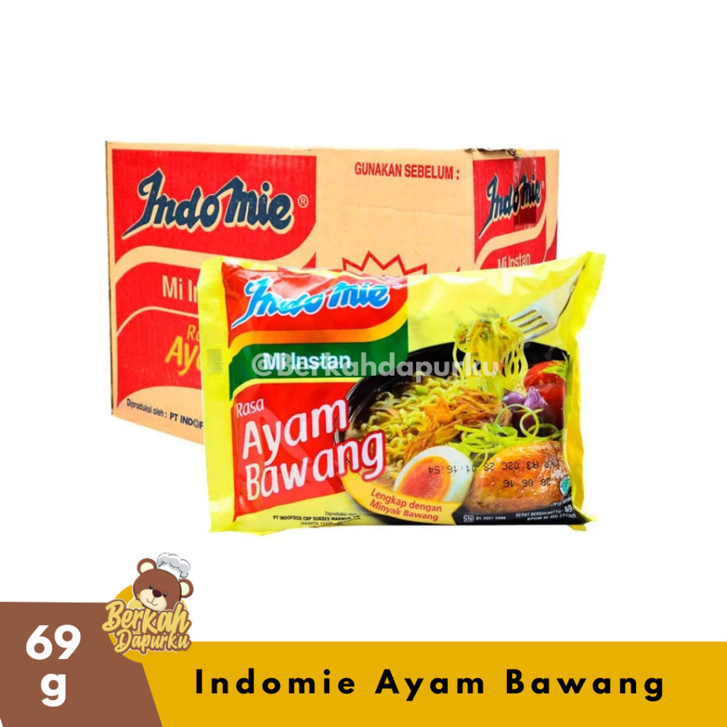 

Indomie Rasa Ayam Bawang 69g Mie Instan