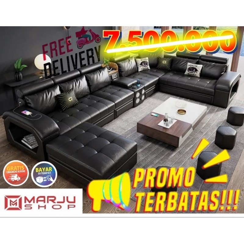 sofa jumbo mewah ruang tamu