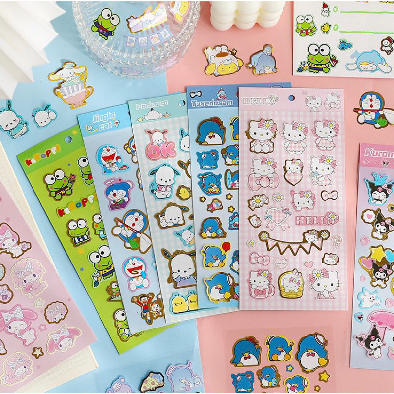 

sticker foil sanrio