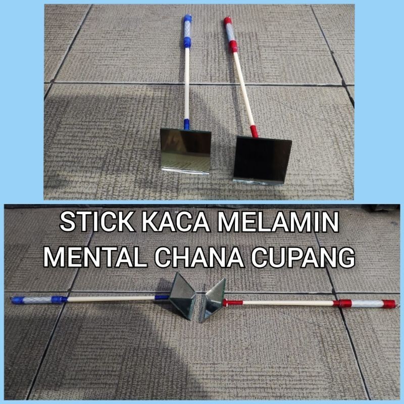 Stick kaca cermin melamin mental chana cupang / stik cermin chana / stik cermin cupang / stik cermin