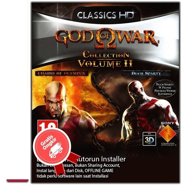 God Of War Duology (Olympus - Sparta) - PC  Game  Fight - Duology, softcover - LINK DOWNLOAD - GAME 