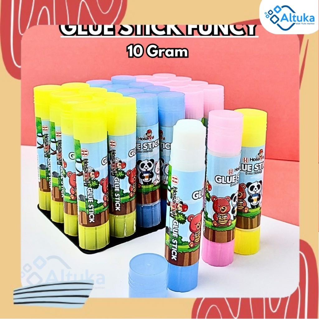 

Lem Glue Stik / Lem Stik Kertas Funcy 10gr