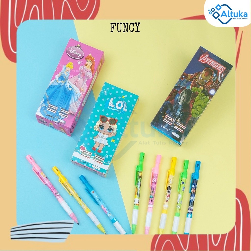 

Pensil Mekanik Funcy BTS BT21 2.0