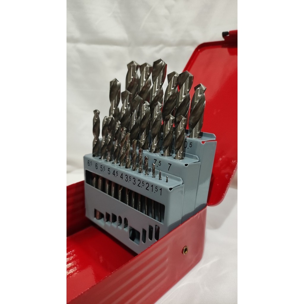 mata bor besi kugel Kugel Drill Bit HSS 25 pcs/set - Kugel Mata Bor Besi HSS 25 pcs/set