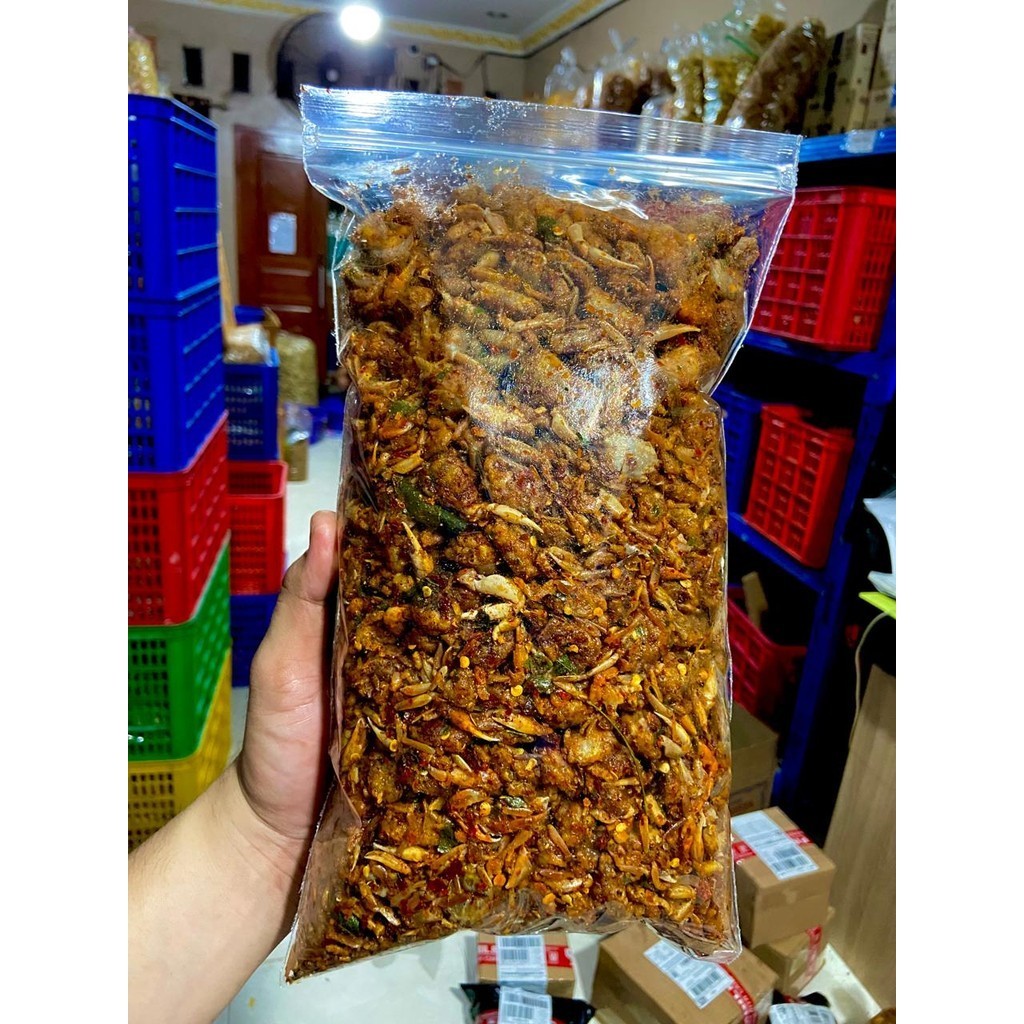 

Keripik BABY CRAB KRISPY KHAS SUNDA !!! 100 gr | Kripik baby crab