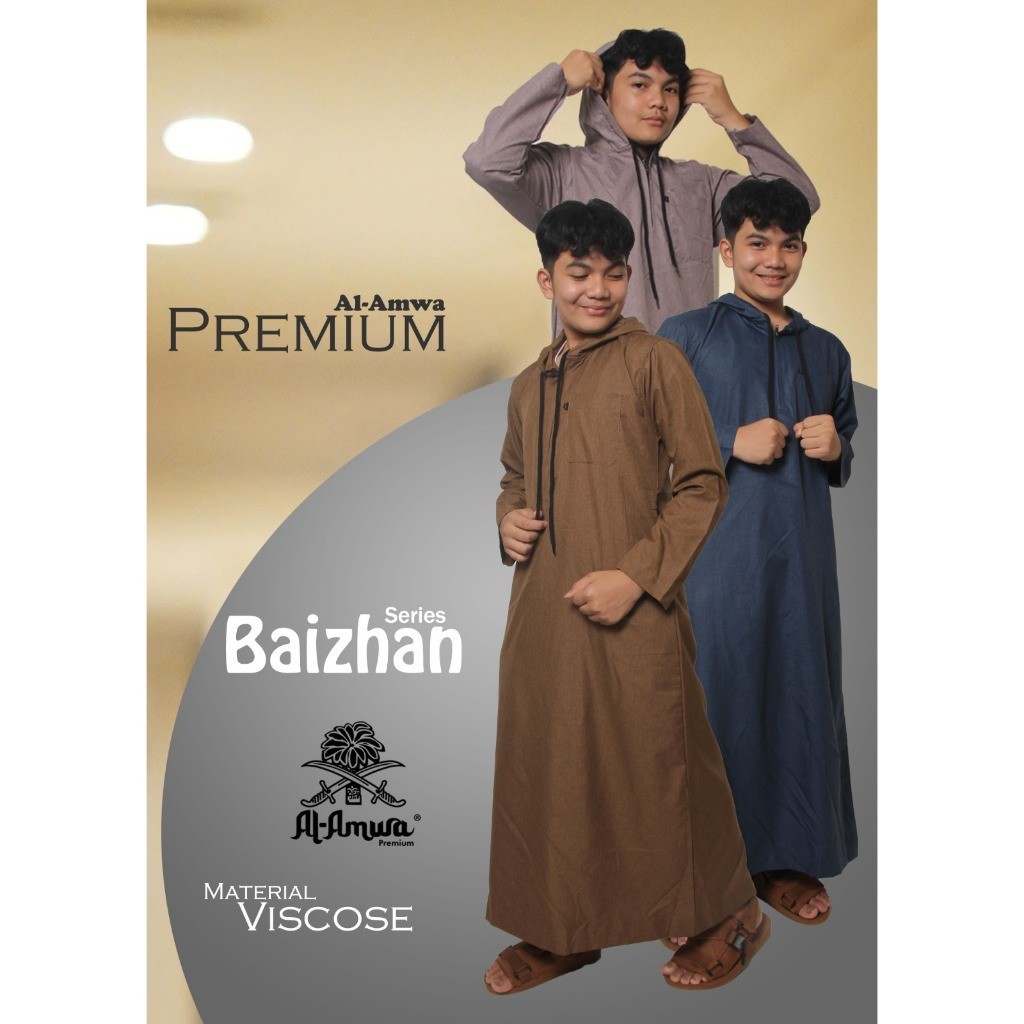 Jubah Al Amwa Gamis Al Amwa - Jubah Hoodie Al Amwa - Gamis Hoodie Al Amwa - Gamis Hoodie Jubah Hoodi