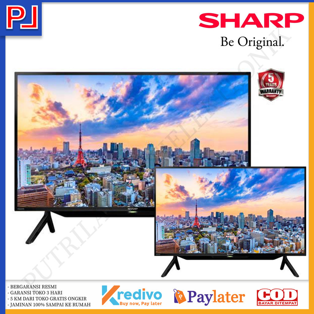 TV DIGITAL SHARP 42 INCH 2TC42DD1I TANPA STB