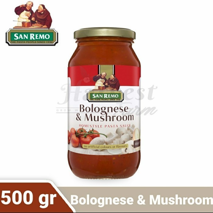 

SAN REMO - Bolognese Mushroom Sauce - 500 gram