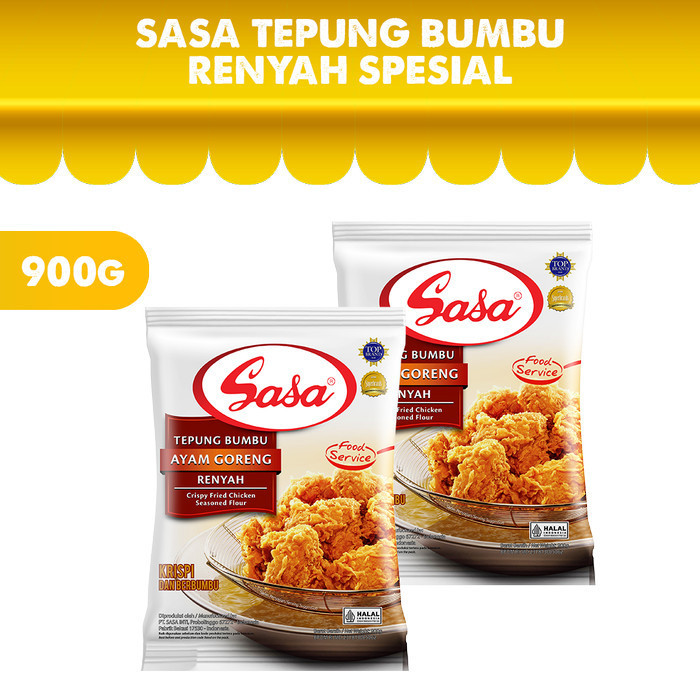 

Sasa Tepung Bumbu Renyah 900gr - 2pcs