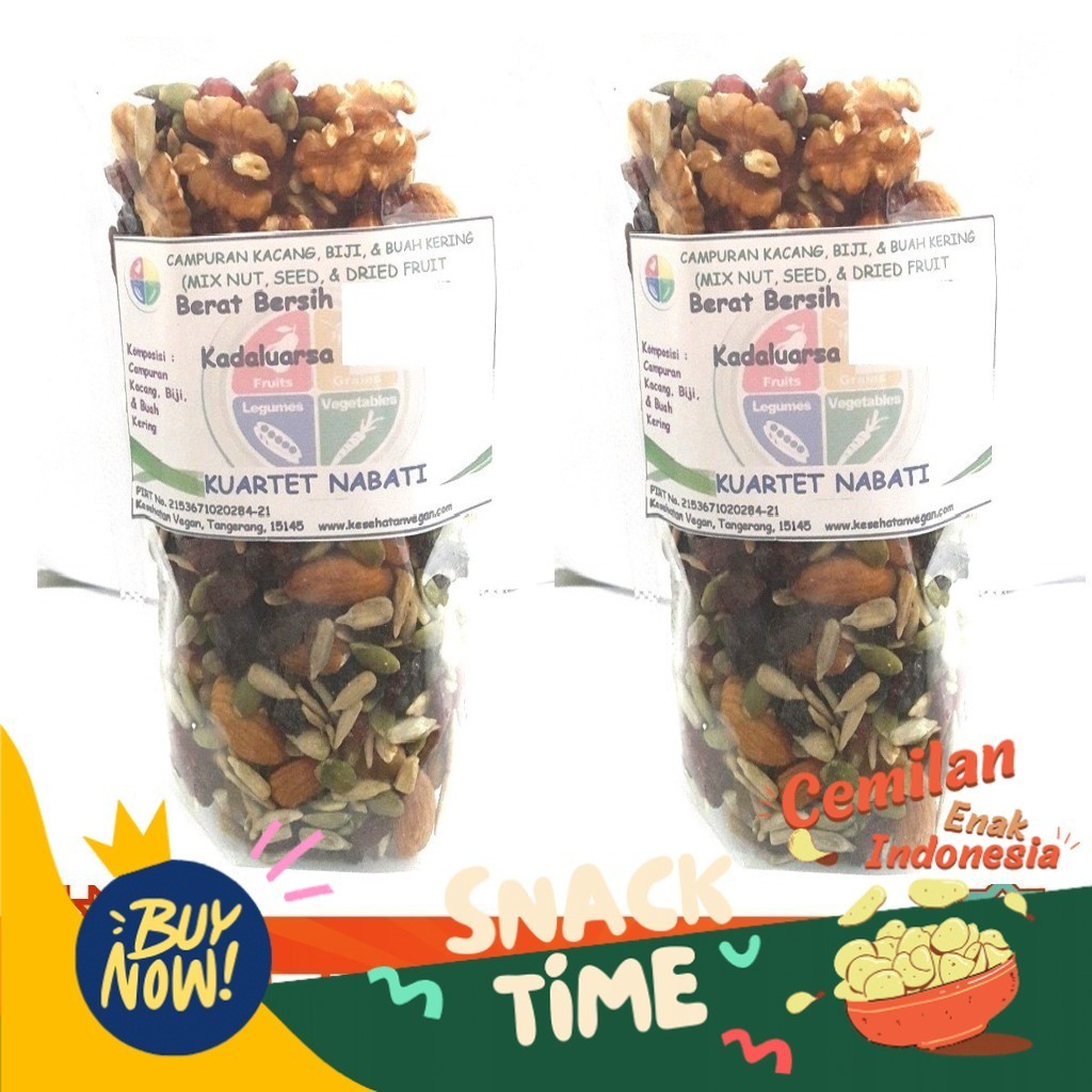 

Special Diskon Buy 1 Get 1 Free Original Mix Nut 250 Gr Varian Mentah atau Roasted