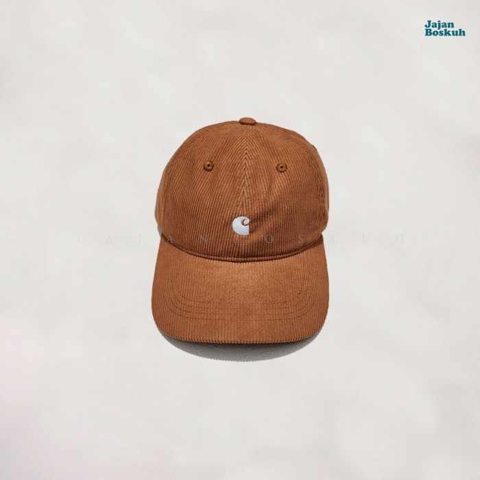 Topi carhartt madison corduroy - Cokelat