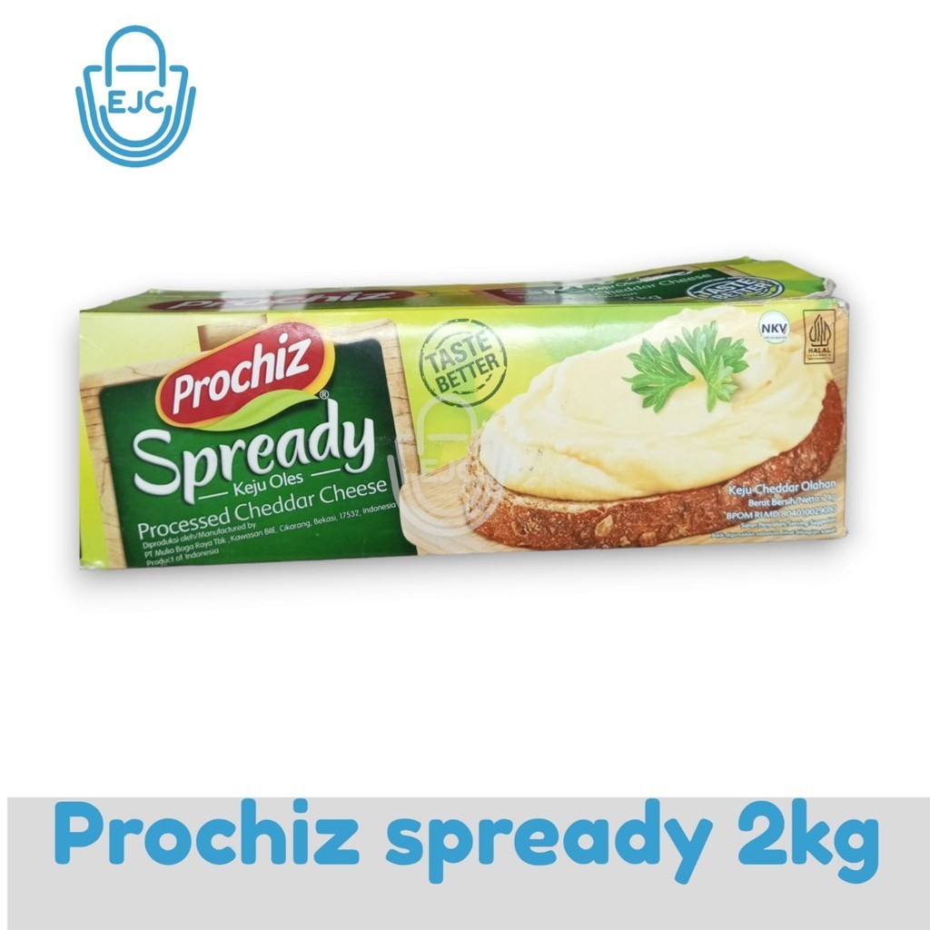 

Keju Prochiz Spready Box 2kg Keju oles