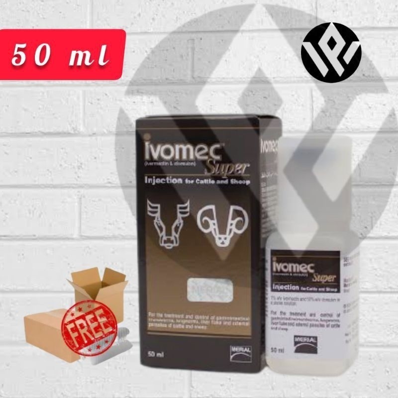 Ivomec super injection 50 ml obat cacing kutu ivermectin clorsulon jos