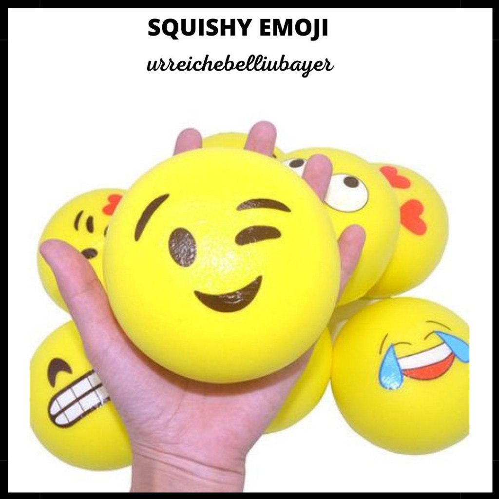 COD Squishy Emoji / Squishy Penghilang Stress / Mainan Bantingan Kembali Ke Bentuk Semula
