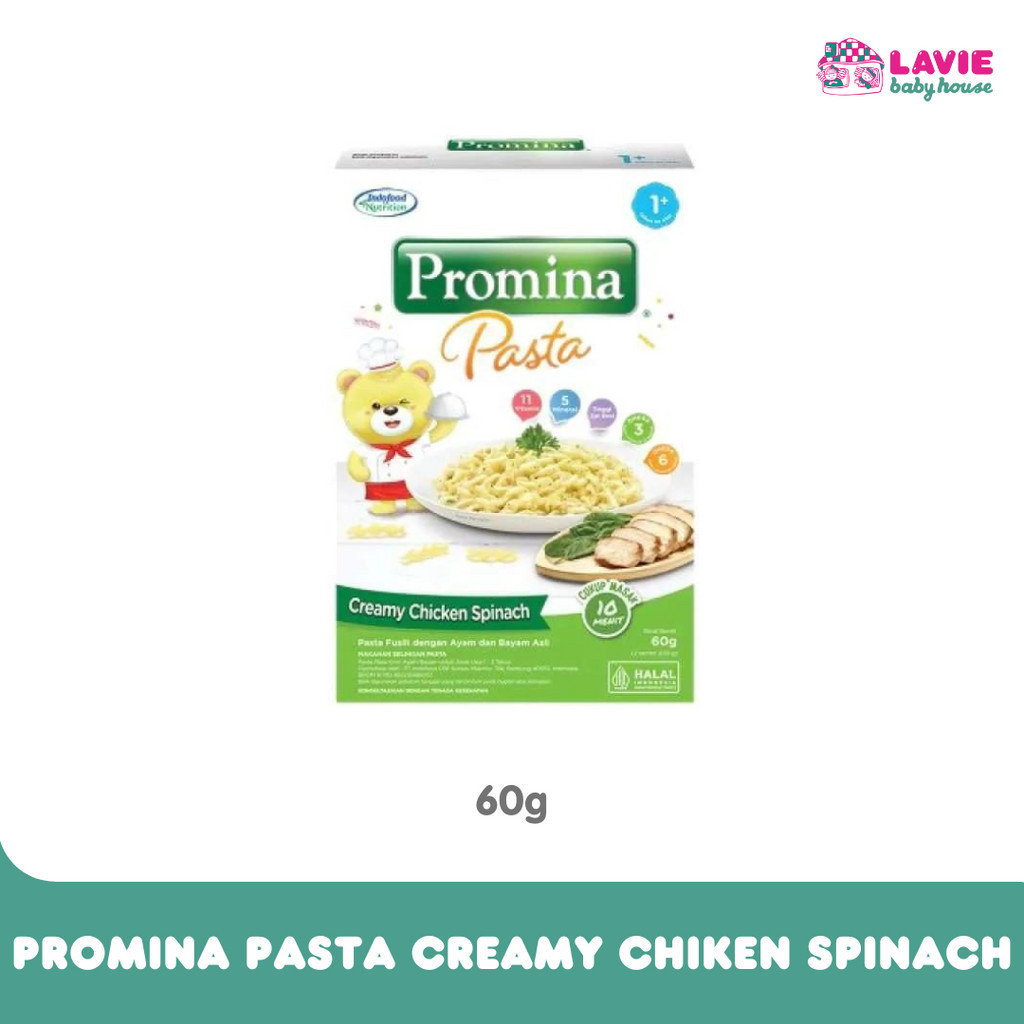 

Promina Pasta Creamy Chicken Spinach 60gr