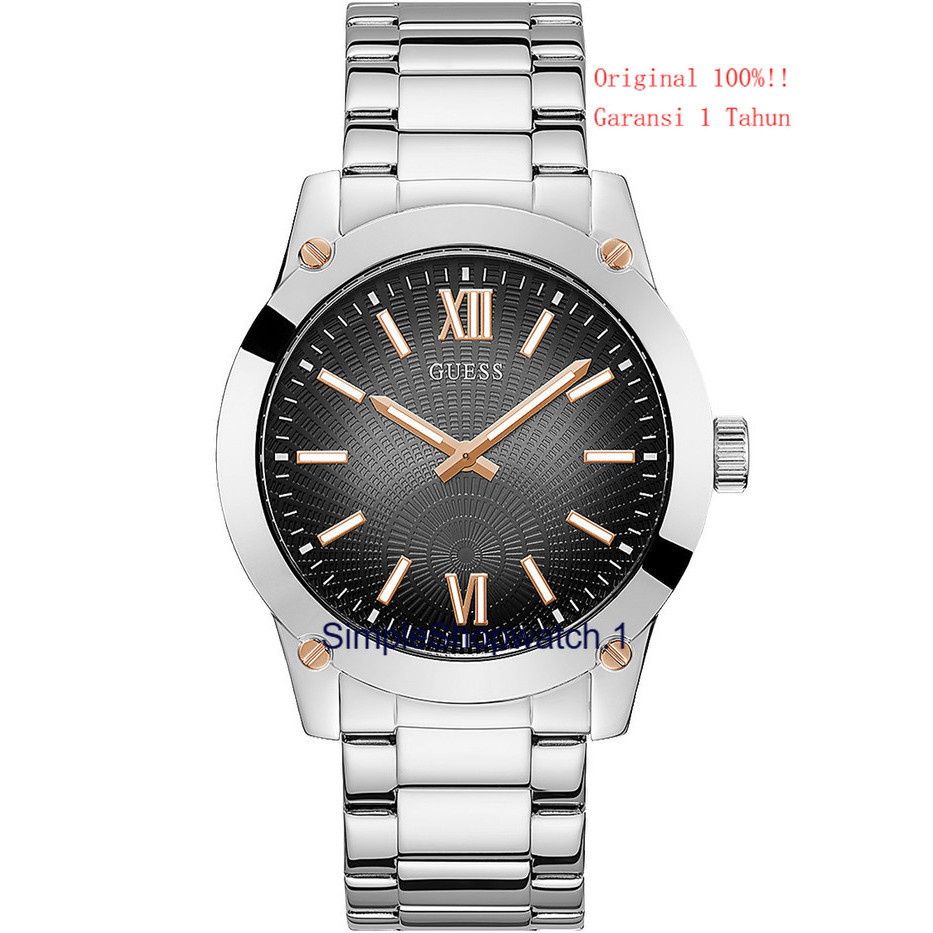 Original 100% GUESS GW0574G1  CRESCENT Jam Tangan Pria Garansi Resmi 1 Tahun