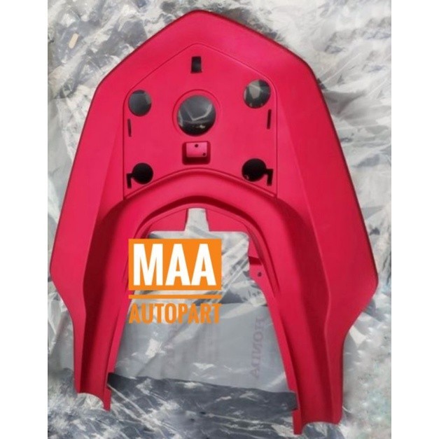 Cover Grab Rail Tutup Behel Begel Jok PCX 160 K1Z 2021 Merah Doff Matte Red 84151K1ZJ10ZN Asli