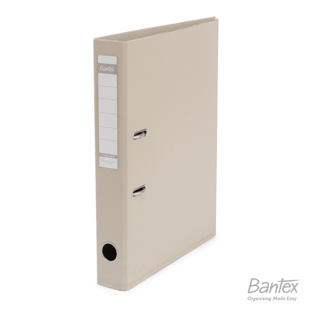 

[Stationery Spectrum] Bantex Ordner Folio 5 cm PVC Lever Arch File Beige #1466V13