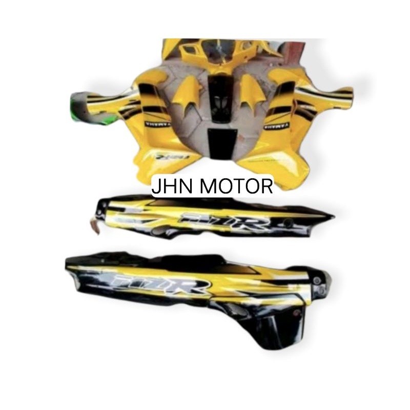 ( BISA COD ) cover body bodi fizr set halus fiz r kuning hitam MURAH BERKUALITAS