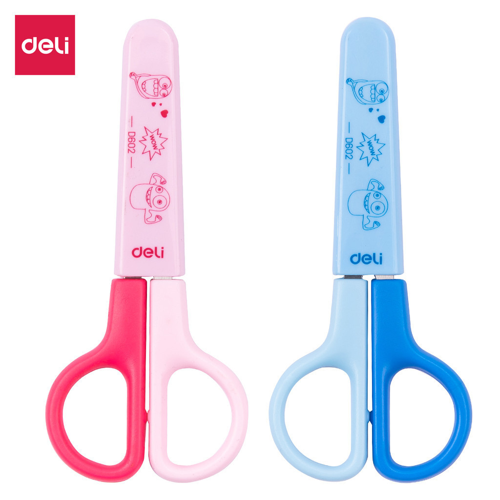 

Deli | Gunting Sekolah (School Scissors) Bumpees 120 mm | ED60200