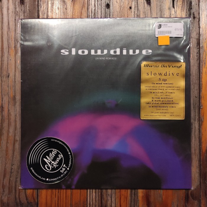 Slowdive - 5 EP (In Mind Remixes) - Vinyl - Piringan Hitam