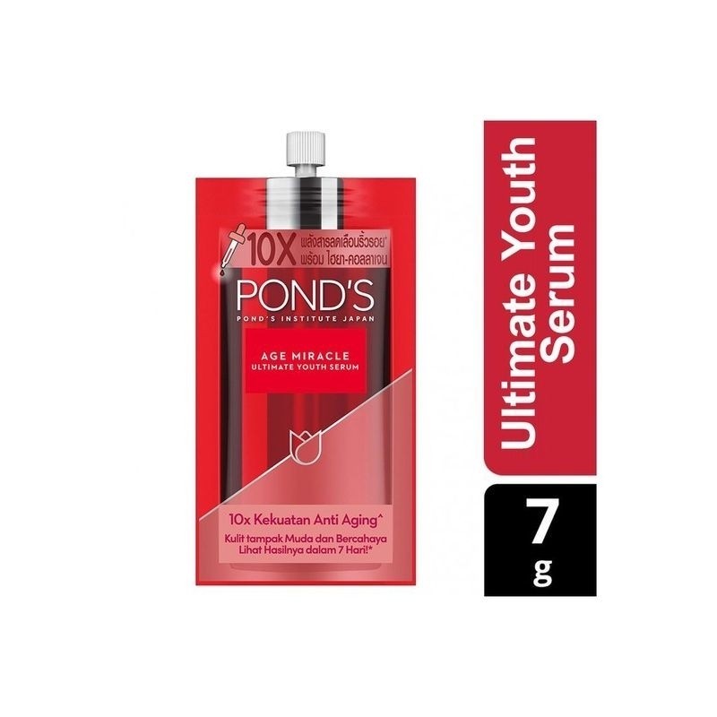 POND'S AGE MIRACLE ULTIMATE YOUTH SERUM 7GR | SERUM WAJAH POND'S