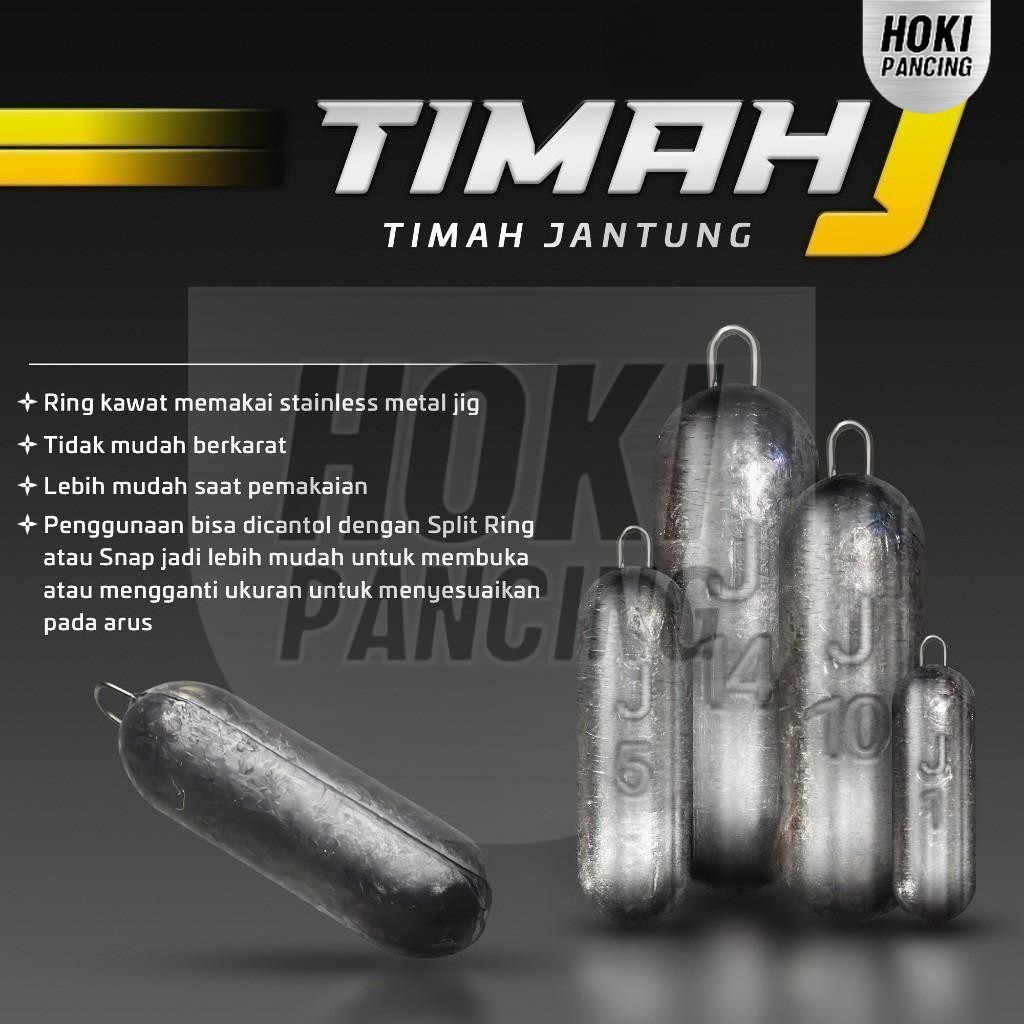 Timah Pemberat Pancing Harga Kiloan - Timah Jantung Timah Dasaran Timah Mandas - PAKET BONUS