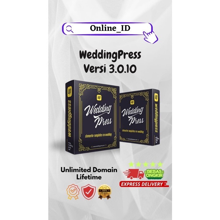 Weddingpress V3 - Plugin Weddingpress liftime - Plugin Undangan Digital Weddingpress bukan Json