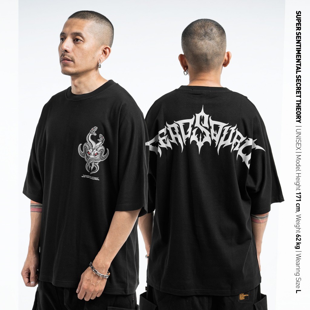 【COD】 SSST x Deadsquad Snakegoat T-Shirt 16s Black /