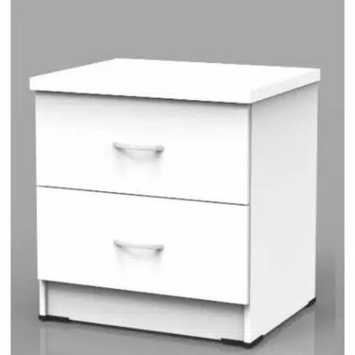 lemari kayu kecil laci/nakas laci/be side table ukuran 47x39x50cm - MODY-SOFTWALNUT