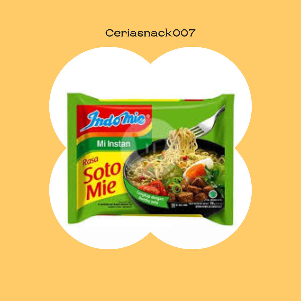 

Indomie Mie Kuah Aneka Varian 1pcs - Indomi Mi Instan