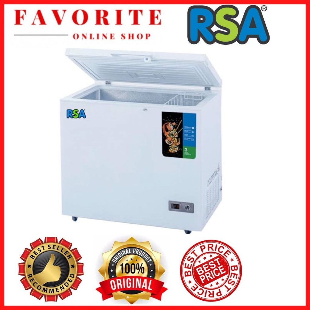 CHEST FREEZER RSA 310 CF-310 / CF310 FREEZER BOX 310 LITER