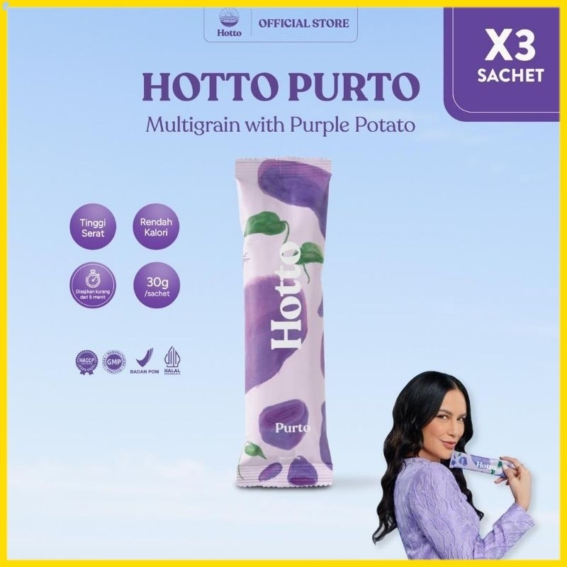 

[3 SACHET] Hotto Purto Multigrain with Purple Potato neostore