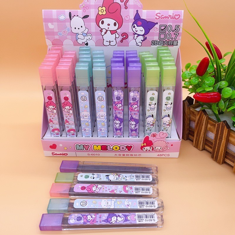 

( SPM7 ) REFILL PENSIL MEKANIK 0.5 MM KEMASAN SANRIO