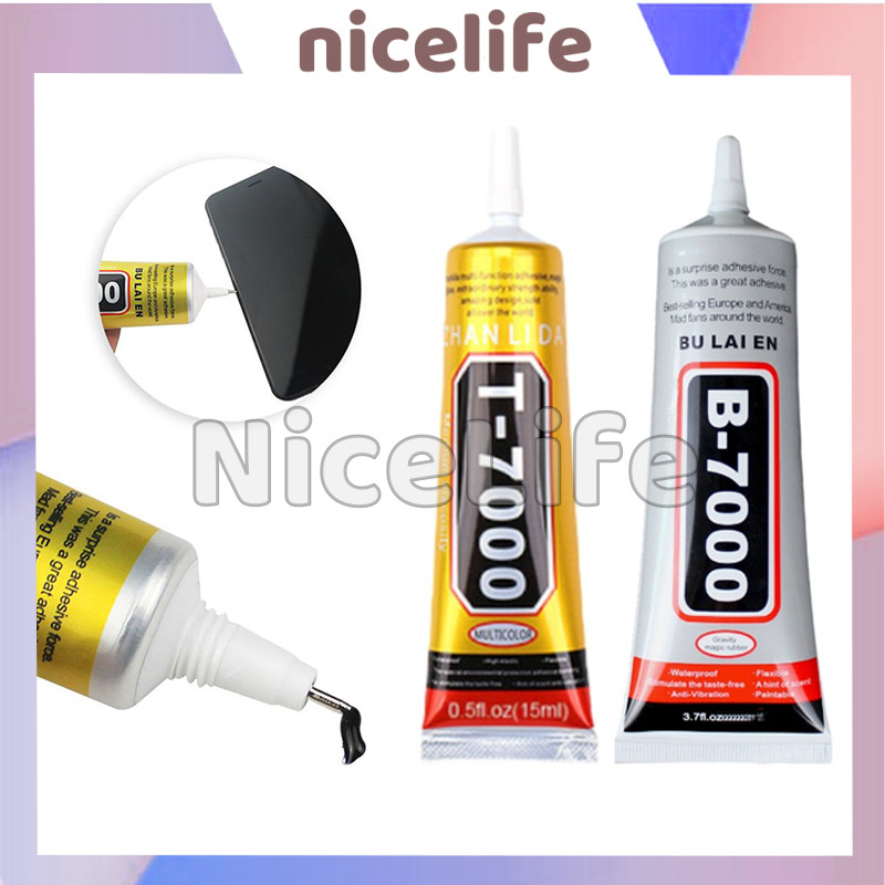 

Lem Touchscreen 15Ml Cairan Warna Hitam / Bening Lem Serbaguna / Lem Multifungsi Hitam / Lem Casing