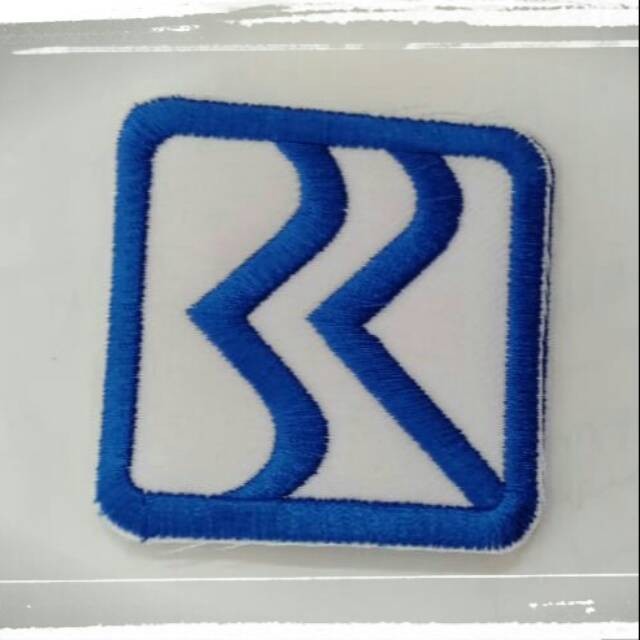 Bordir Patch bordir LOGO BRI