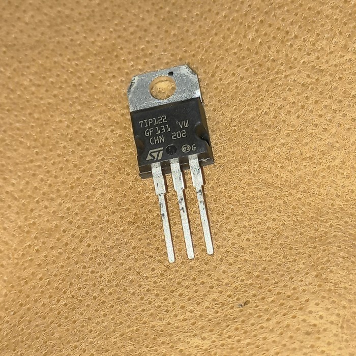 

Transistor TIP122 TR TIP 122 Original ST ORI asli A Fajar elektro 2