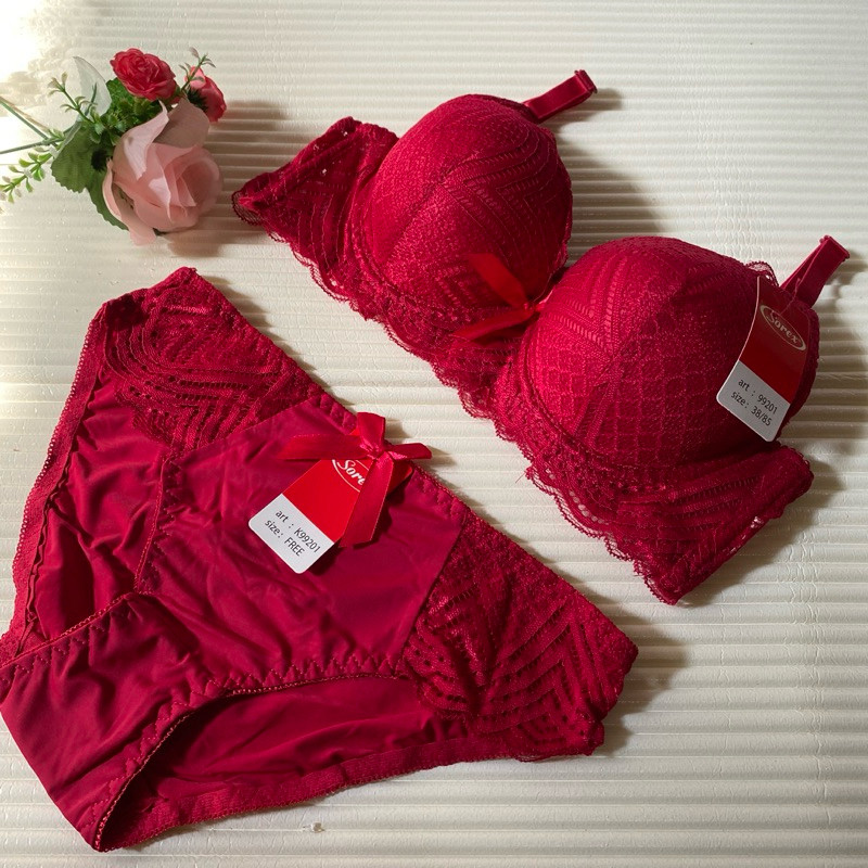 BH Bra SET BRA CD SETELAN SOREX WANITA 99201 KAWAT BUSA KAIT 3