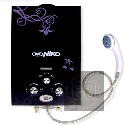 Niko water heater gas air panas pemanas air kamar mandi 6 liter NK-6LN