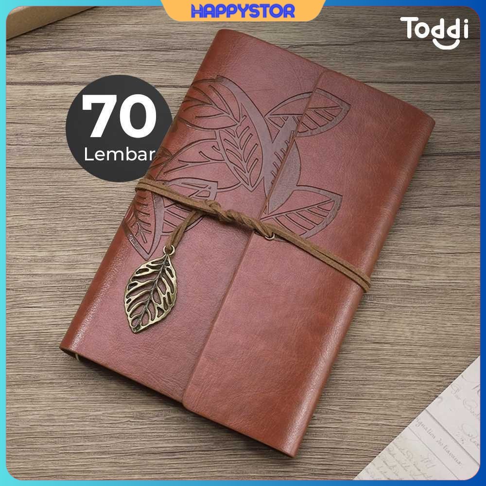 

Buku Jurnal Leather Diary A6 70GSM 140 Halaman Blank - B-606