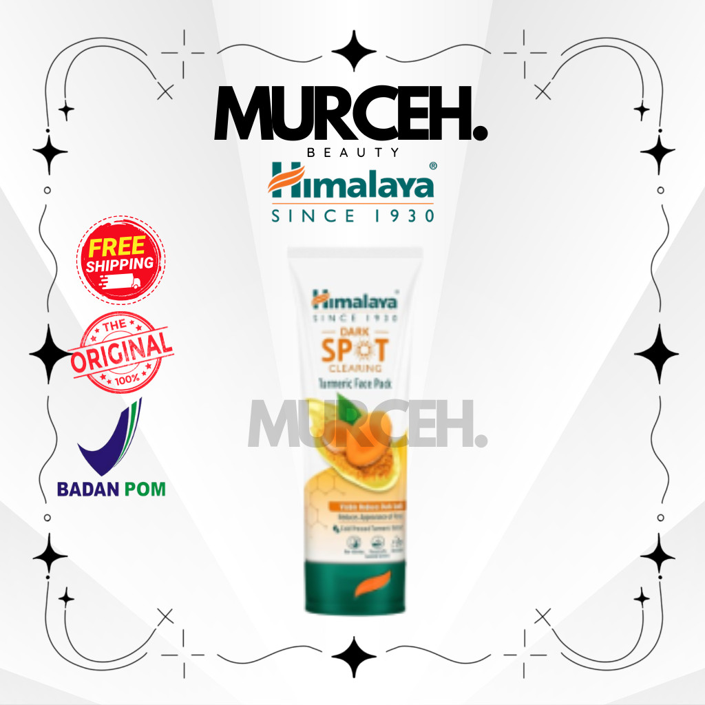 [MURCEH] Himalaya Dark Spot Treatment Turmeric Face wash 100ml / SABUN CUCI MUKA PEMBERSIH WAJAH MEN