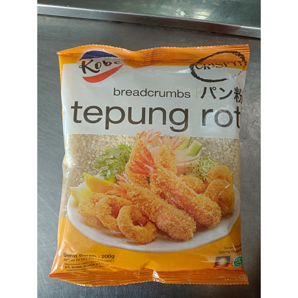 

Kobe Tepung Roti Crispy Panir Breadcrumbs 200 gr