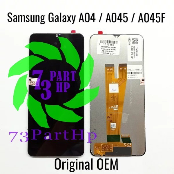 Original OEM - LCD Touchscreen Fullset Samsung Galaxy A04 / A045 / A045F / SM-A045F / SM-A045F/DS / 