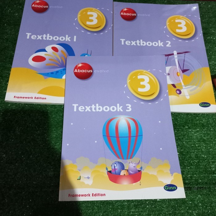 Buku Abacus Evolve Textbook 3 jilid 1 2 dan 3