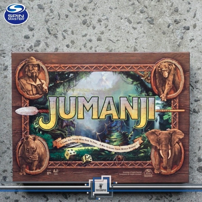 Jumanji Board Game Original Spin Master Gaming