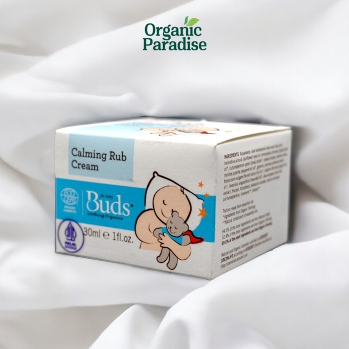 

Premium Organic Buds Calming Rub Cream / Penghangat Pereda Kolik