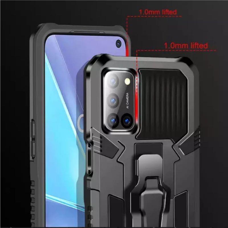 [ Samsung A01 / A01 Core / A02S / A02 / A03 / A03S / A03 Core ] Hard Case Robot i-Crystal Casing Arm