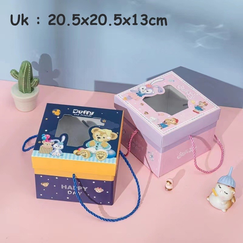 Premium Baby Cake Box / Kotak Mika Kado Bayi Lahiran / Dus Kue 1 Bulan One Month Manyue / Kardus Souvenir Hampers Newborn Baby