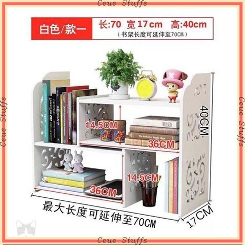 

AESTHETIC PROMO MURAH TERBARU CANTIK KOKOH !!! RAK BUKU ADJUSTABLE VINTAGE / STORAGE BOX, TEMPAT BUKU MULTIFUNGSI/ ALAT KANTOR MURAH alat tulis