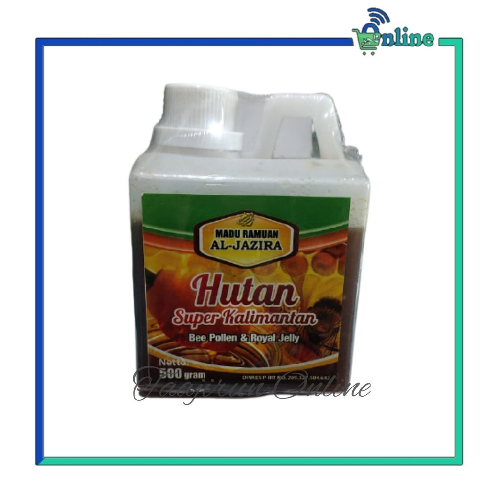 

Al Jazira Madu Super Hutan Kalimantan Plus Bee Pollen & Propolis 500 gr